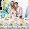 3 Pack Retro The Big One Tablecloth Table Covers Summer Beach Wave Theme